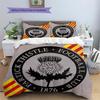 Partick Thistle F.C.  Pattern Bedding Quilt Set  Home Decoration  Gift (1 * duvet cover + 2 * pillowcase  without core)
