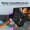 Быстрое зарядное устройство PD 25 Вт на 6 портов: 3 USB, 3 PD 55 Вт с QC3.0 – Штекеры EU, UK, AU