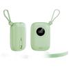 Компактный Power Bank HANDUNYOU на 20000 мАч со встроенным кабелем