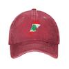 Flag Of Lebanon Baseball Caps Retro Distressed Washed Sun Cap Unisex Style Outdoor Summer Hats Cap