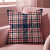 Checkered pattern Cushion Cover MultiScene Pillow Cover for Home  Car  Reversible Soft  Durable for Daily Use
