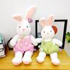 New Rabbit Doll Plush Toy Cute and Fresh Bunny Doll Eight-inch Grab Doll Throwing Gifts
