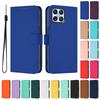 HonorPlay6TPro Case For Honor Play 6T Pro Wallet Leather Flip Case honorPlay6Tpro Protective Pattern Card Slot Solid Color Funda