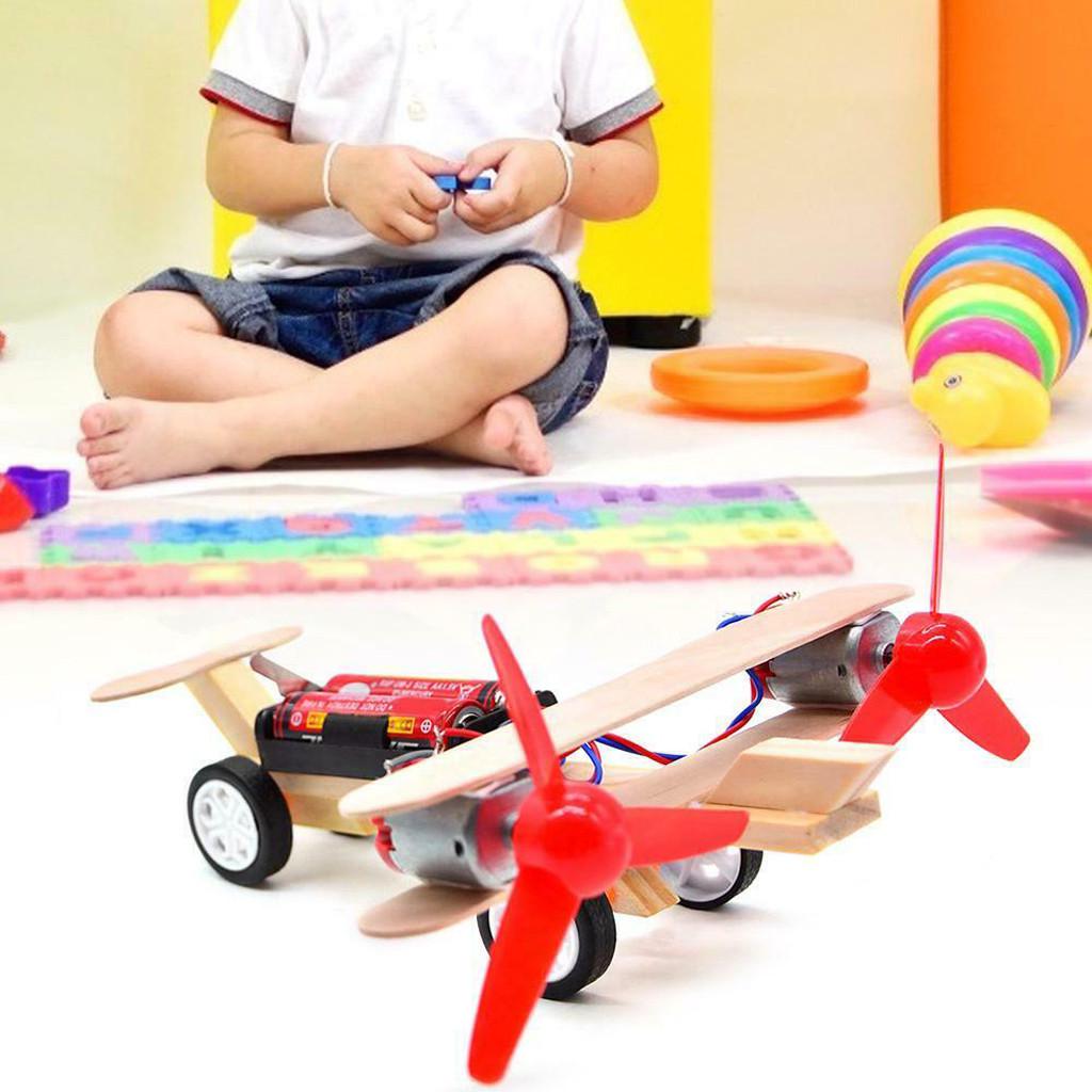 DIY Children's Science Education Experiment Toys Glider Aircraft Model