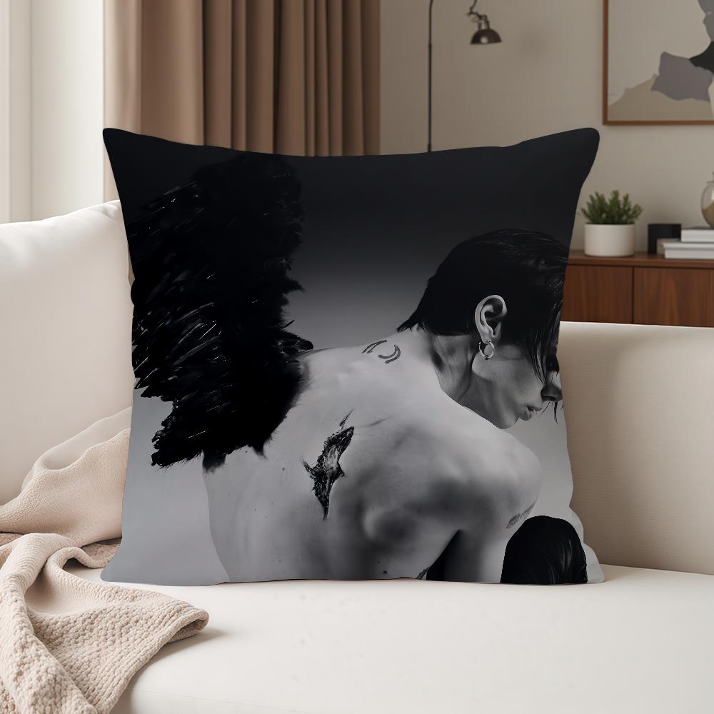 YYungblud Hot Singer Pillow Case Suitable For Bedrooms Living Rooms Cars Home Decoration