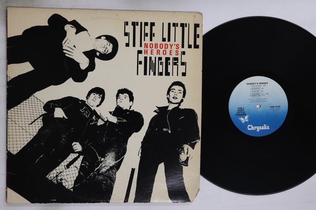 LP Record STIFF LITTLE FINGERS - Nobody's Heroes CHR1270 CHRYSALIS 1980 US Rock Used