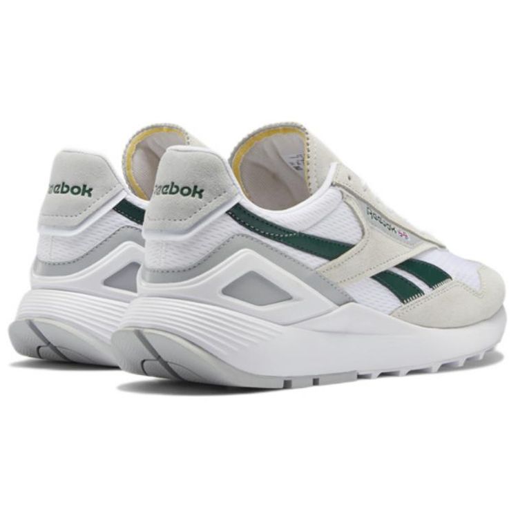 Reebok Classic Legacy AZ Белые Темно-зеленые кроссовки унисекс Foot-White Pure-Grey-3 GX4784