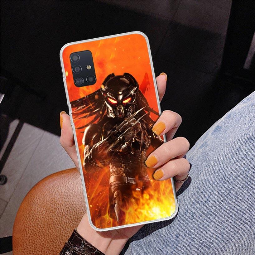 Раскрашенный чехол для телефона Alien Vs Predator для Samsung Galaxy A52 A32 A22 A12 A51 A31 A50S A30S A20S A10S Note 20 Ultra 10 Plus S10 A7