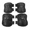 Ideastore Knee Airsoft Knee Elbow One Size Fits All Pads, Protectors, Pads, Pads, (Black)