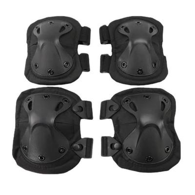 Ideastore Коленные Airsoft Наколенники Налокотники Универсальный Размер Защитные Накладки, Защита, Накладки, Накладки, (черный)