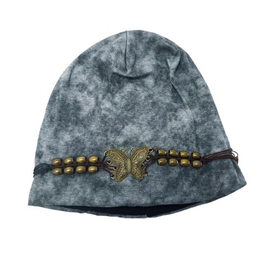 Женская вязаная шапка Зимняя мягкая теплая шапка-бини с кисточкой Женская эластичная шапка-бини