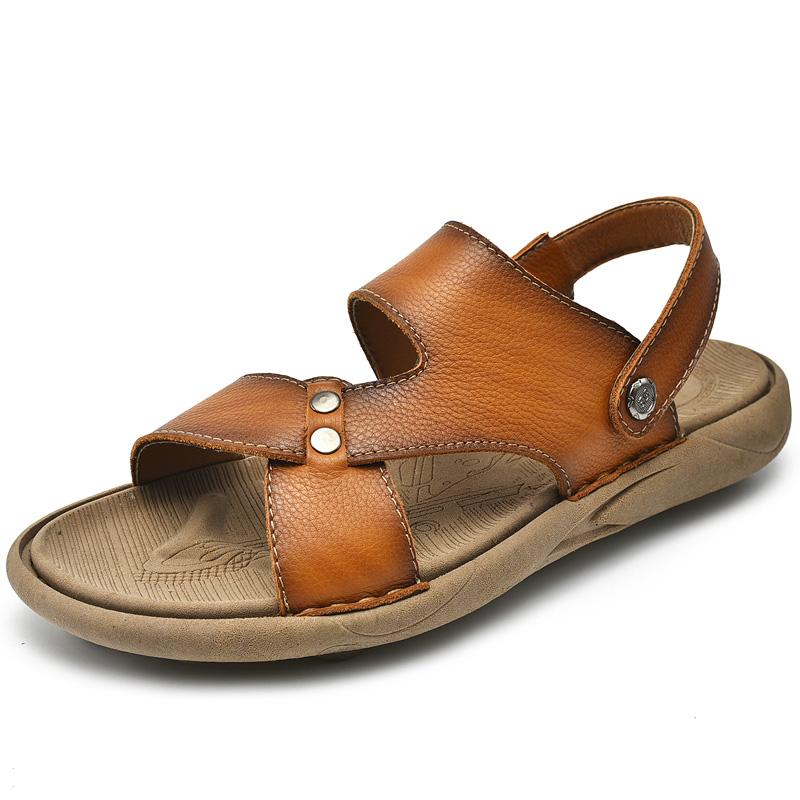 Fashion New Men's Sandals Hot Selling Summer Beach Shoes Hollow Out Casual Shoes Men's Outdoor Camping Shoes Free Delivery