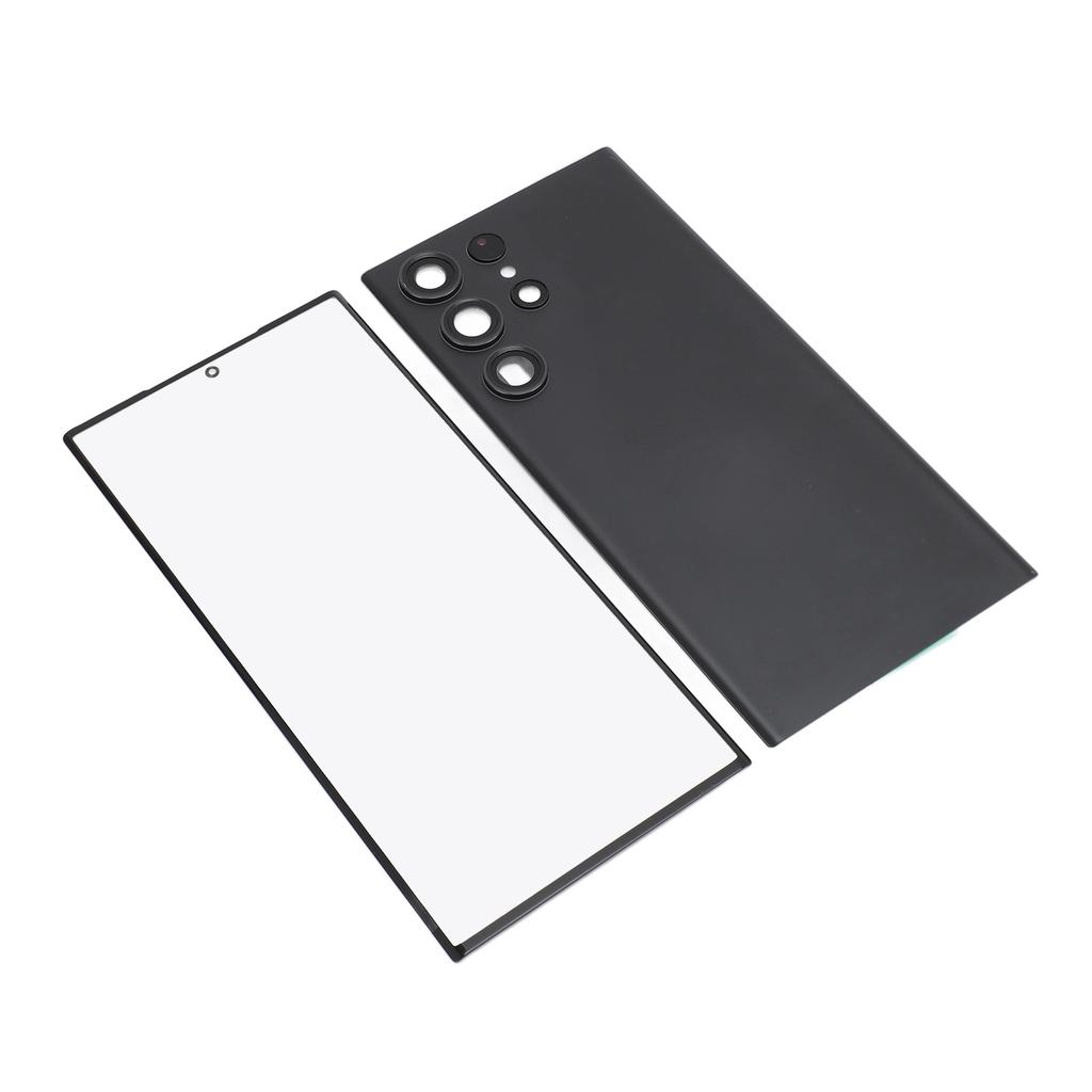 Крышка заднего стекла телефона Стекло передней панели Внешний экран с предустановленной линзой камеры Набор инструментов для ремонта Замена для Galaxy
