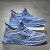 Men's Shoes Summer New Hollow Breathable Casual Versatile Mesh Shoes Soft Sole Wear-resistant Running Men's Sports Shoes