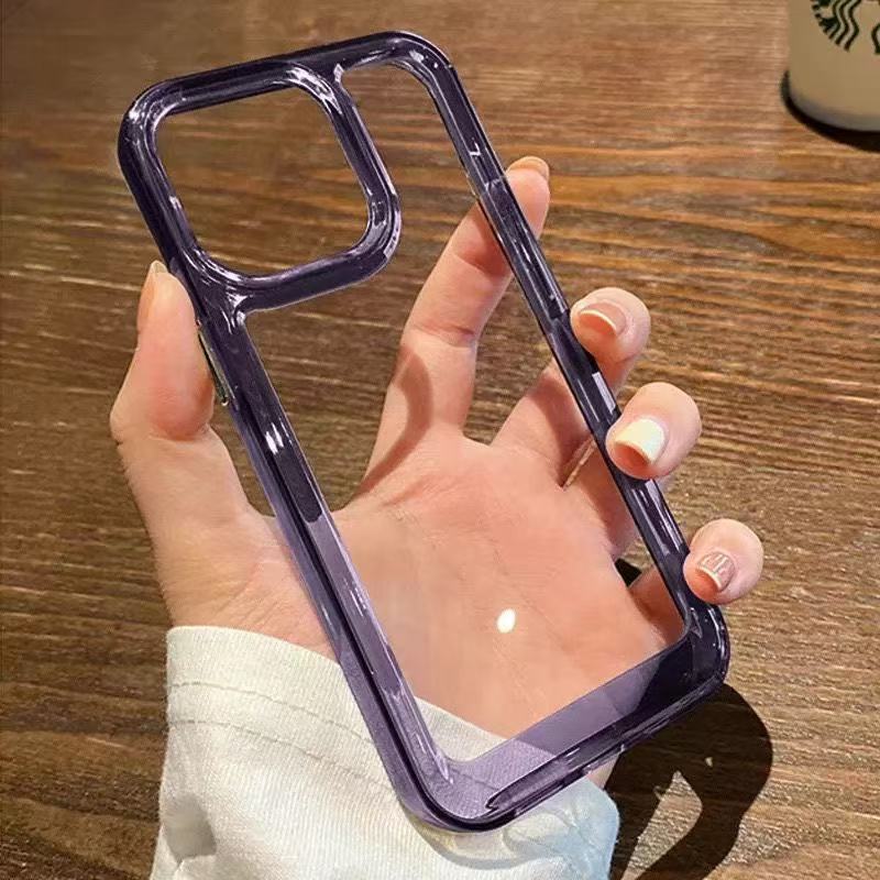 Силиконовый прозрачный противоударный чехол для телефона для IPhone 17 Pro Air 16 15 14 13 12 11 Pro Max XS XR 7 8 Plus Прозрачная защитная крышка