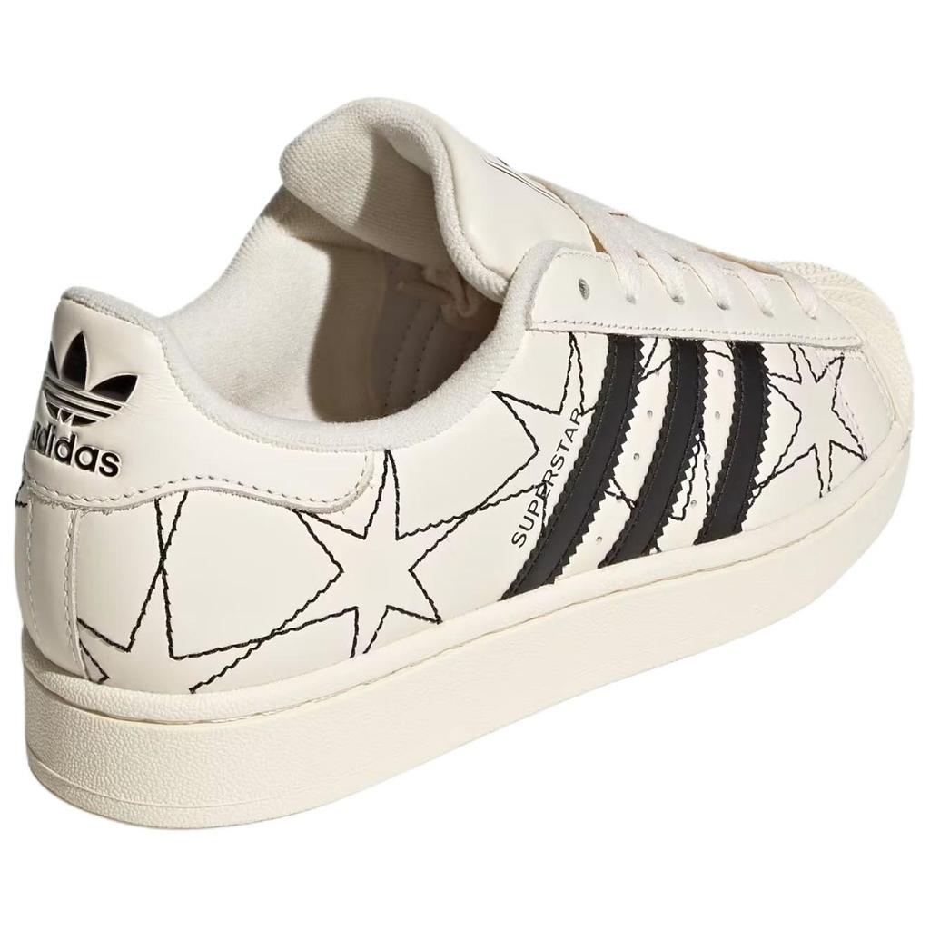 Adidas Кроссовки Superstar II Женские Белый с Черным Ядром Черно-Белый Core-Black Cream-White IH4123
