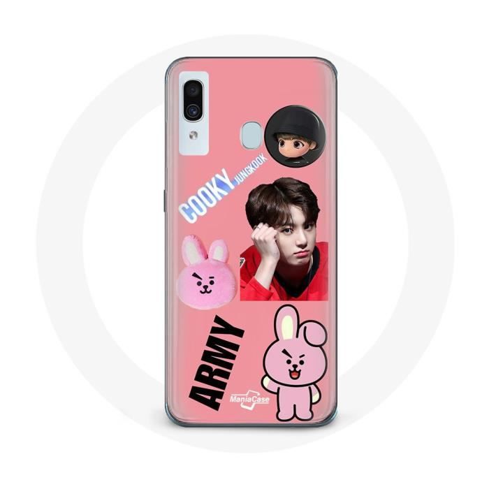 Чехол для Samsung Galaxy A20e BTS Bangtan Boy BT21 Cooky Jungkook ARMY