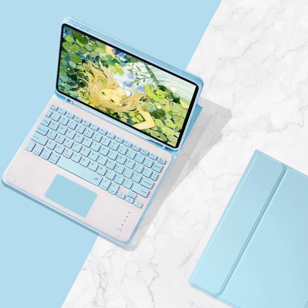 Bluetooth-клавиатура для iPad 10.2 Ультратонкая Беспроводная Air45 с защитным чехлом 10s