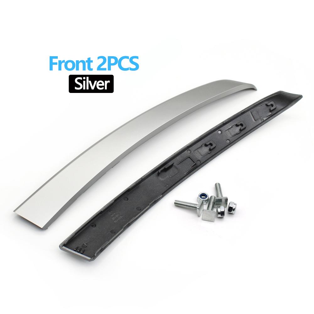 2/4PCS Car Interior Front Rear Door Left Right Grip Handle Trim Cover For BMW 5 Series M5 E60 E61 2004 2005 2006