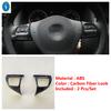 Car Steering Wheel Decoration Frame Cover Trim Fit For VW Golf MK6 Passat B7 CC EOS Tiguan Jetta Touran Caddy Sharan Accessories
