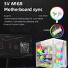 Гибкий силиконовый 8-контактный кабель питания GPU ARGB световые полосы 5V3Pin адресуемая синхронизация для игровых ПК аксессуары для корпуса