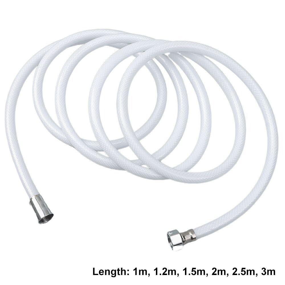 Flexible Extension Pipe Explosion-proof Water Tube Faucet Hose Handheld Shower Head Hose PVC