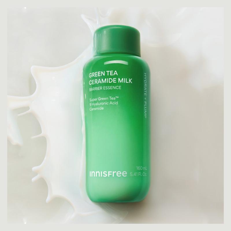 Innisfree Эссенция Освежающее Увлажнение Зеленый чай увлажняющая эссенция-бутылка 160 мл