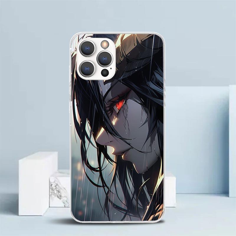 Чехол для телефона с аниме-персонажем Альбедо из Overlord для IPhone 16 17 Air 16E 15 14 Plus 13 Mini 12 11 Pro Max 7 8 + SE 2020 Мягкий ТПУ Задняя крышка 16