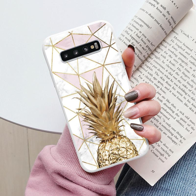 Цветной Роскошный Мраморный Чехол Для Samsung Galaxy S10 S 10 Plus S10E Fundas Мягкий ТПУ Защита Задняя Крышка Для Samsung S10 Ударопрочный