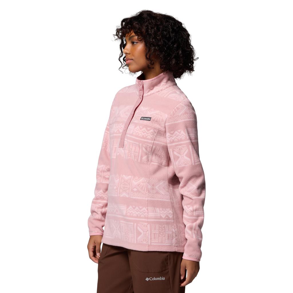 Columbia Benton Springs Full Zip Fleece, Womens Pink Fleece