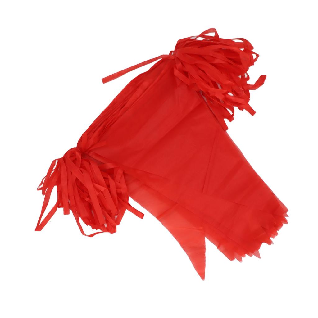 2 Bag Party Shape Anti Fade Decorative Pennants Flag for Party Decoration 200m