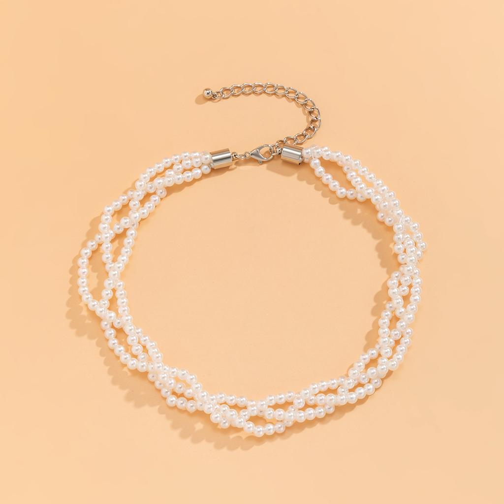 Fashion Women's Necklaces Personality Imitation Pearl Necklaces For Women Boho Jewelry Accessories