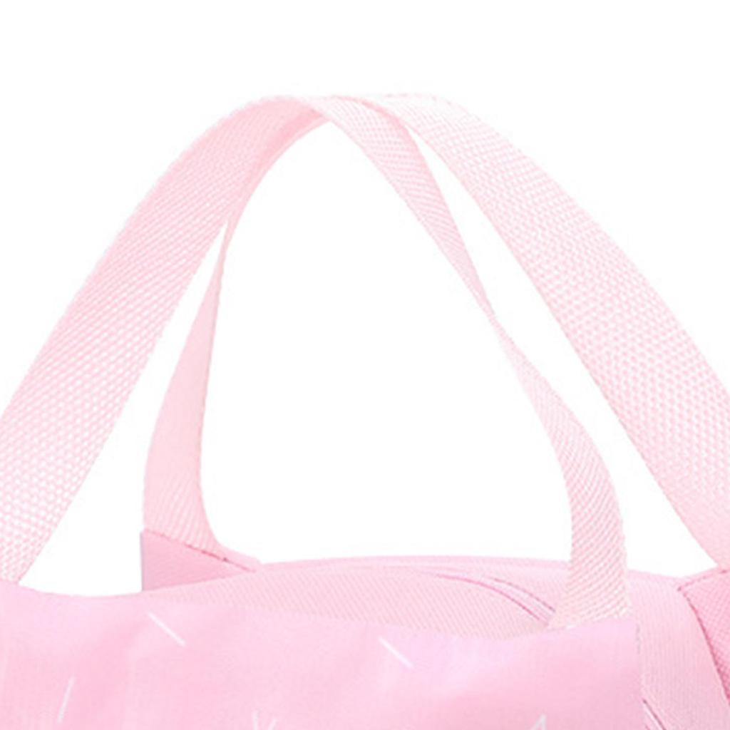 Lunch Bag Insulated Aluminum Foil Large Capacity Handheld Portable Cute Cartoon Cat