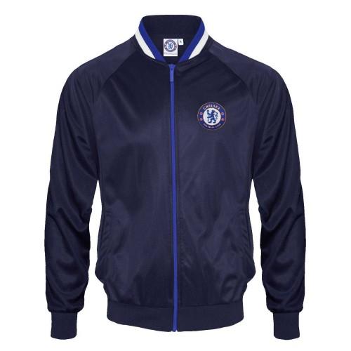 Chelsea FC Mens Crest Bomber Jacket