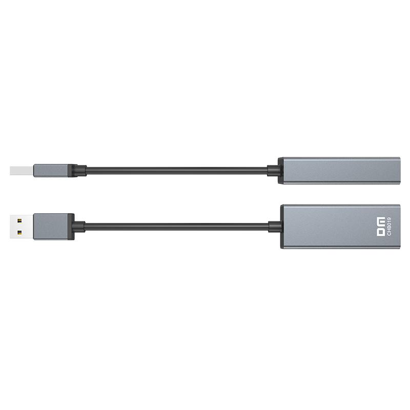 USB3.0 to Gigabit Network Port 1000Mbps Ethernet Port HUB for Tablet PC Laptop Computer CHB019