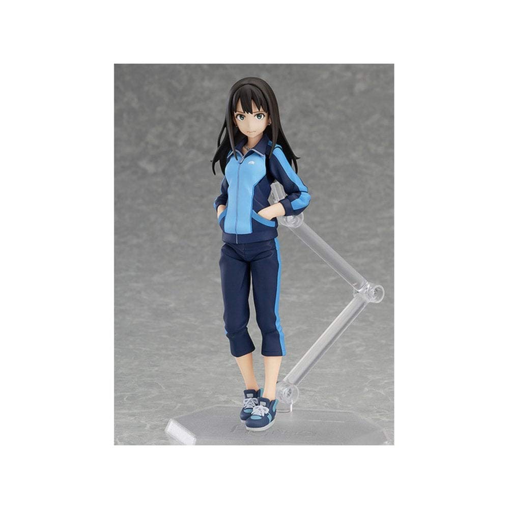 Max Factory figma The Idolmaster Cinderella Girls Сибуя Рин Версия в спортивном костюме. Немасштабная раскрашенная подвижная фигурка из АБС-пластика и ПВХ