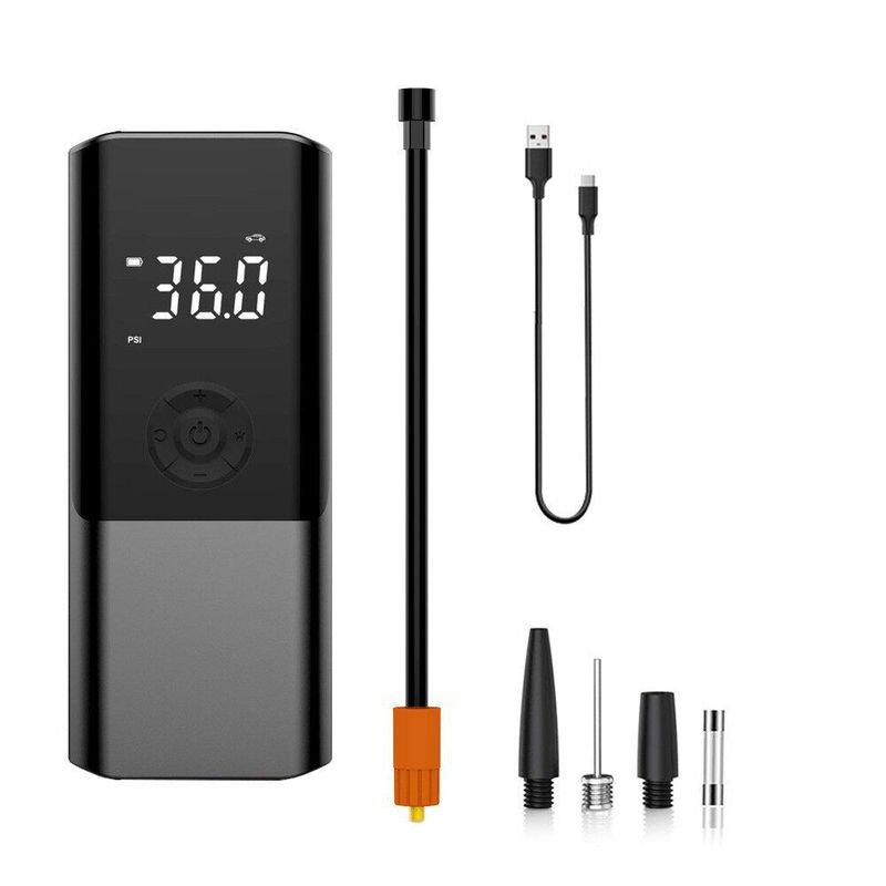 Car Air Pump, Car Electric Wireless Air Pump, Convenient Tire Inflator, Universal and Multi-Functional