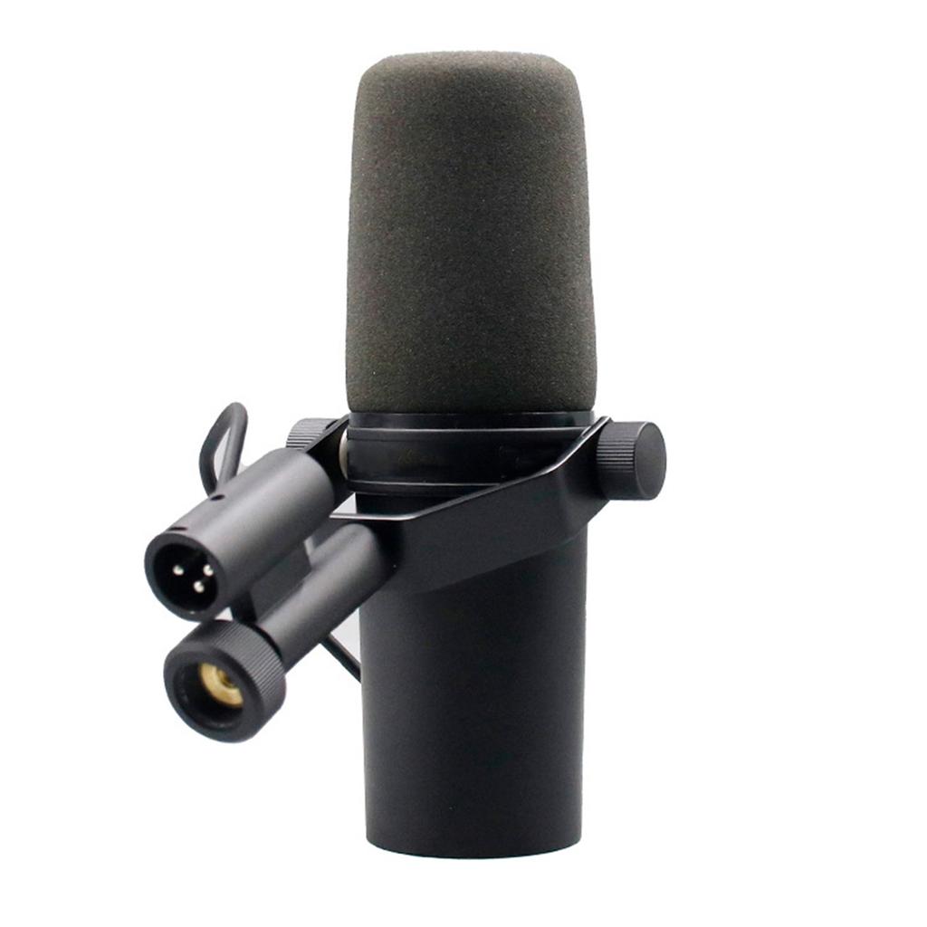 Professional Dynamic Vocal Microphone SM7B with Smooth Frequency Response for Studio Recording and Broadcasting