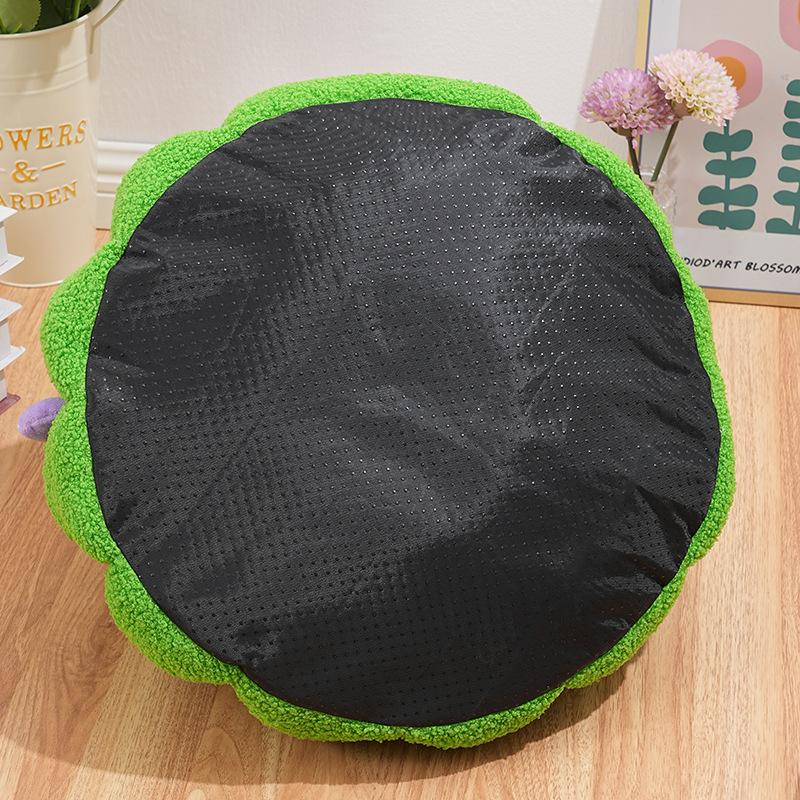 Cartoon Little Monster Closed Pet Nest, Autumn and Winter Velvet Warm Cat Nest, Small Dog Cave Nest