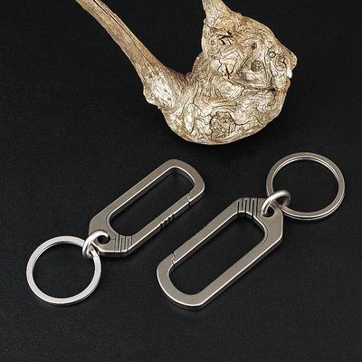 Титановая пряжка брелок титановый сплав креативные пряжки кемпинговые аксессуары карманный инструмент для отдыха на природе