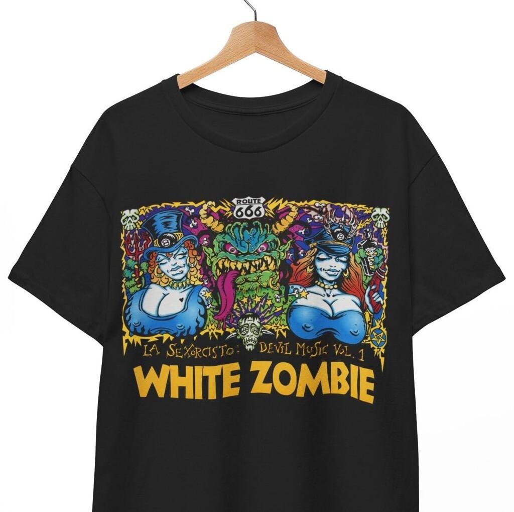 Remake White Zombie Rock Band T-Shirt, La Sexorcisto, Music, Gift, Unisex Tee