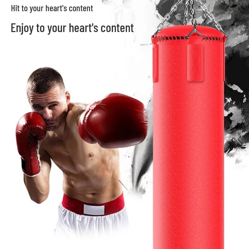 PU Leather Hanging Boxing Sandbag