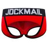 Мужские трусы-боксеры JOCKMAIL с цветными блоками и низкой посадкой, с открытой спиной, дышащие спортивные плавки, трусы