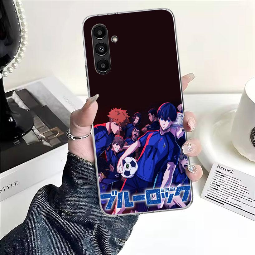 Горячий аниме Blue Lock Чехол для телефона для Samsung Galaxy A13 A14 A15 A16 A17 A53 A54 A55 A56 A57 A33 A34 A35 A36 A37 A23 A24 A25 A26 Ga