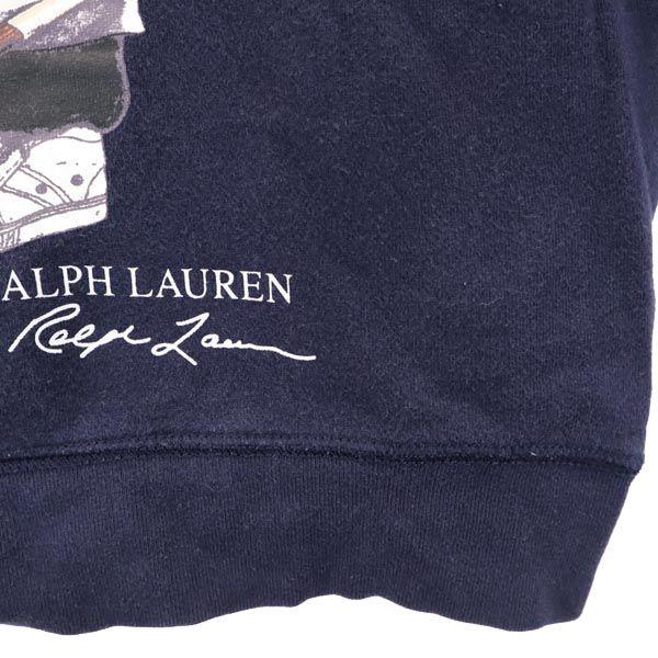 Polo Ralph Lauren Свитшот с длинным рукавом S Логотип медведя темно-синий Детский Б/у