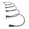 Pro Cable LAC-DC Branch Cable for Effects Pedals (All Unplated, Daisy Chain 5-Branch Type, L-Shaped Plug)