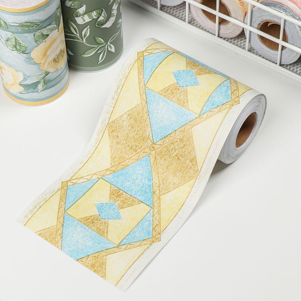 Self-adhesive Waterproof Skirting Line Wall Border Stickers Waist Line Wallpaper Baseboard