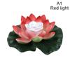 Светодиодный водонепроницаемый плавающий лотосный светильник на батарейках, искусственный цветок лилии, ночник для пруда, бассейна, сада, аквариума, декор для воды