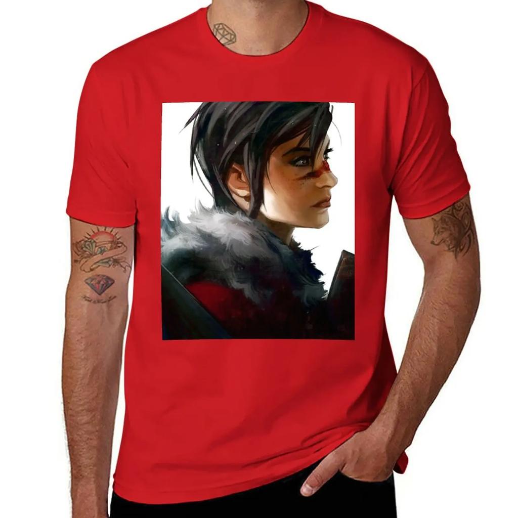 Hawke T-Shirt kawaii clothes tees heavy weight t shirts for men