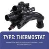 Housing Assembly Thermostat 9808647080 For Citroen C4 L C4(B7), For 207 308 1.6T DS3 DS4 DS5 DS6